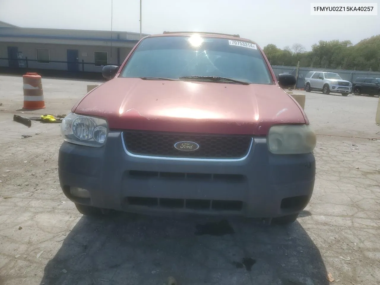 2005 Ford Escape Xls VIN: 1FMYU02Z15KA40257 Lot: 70753314