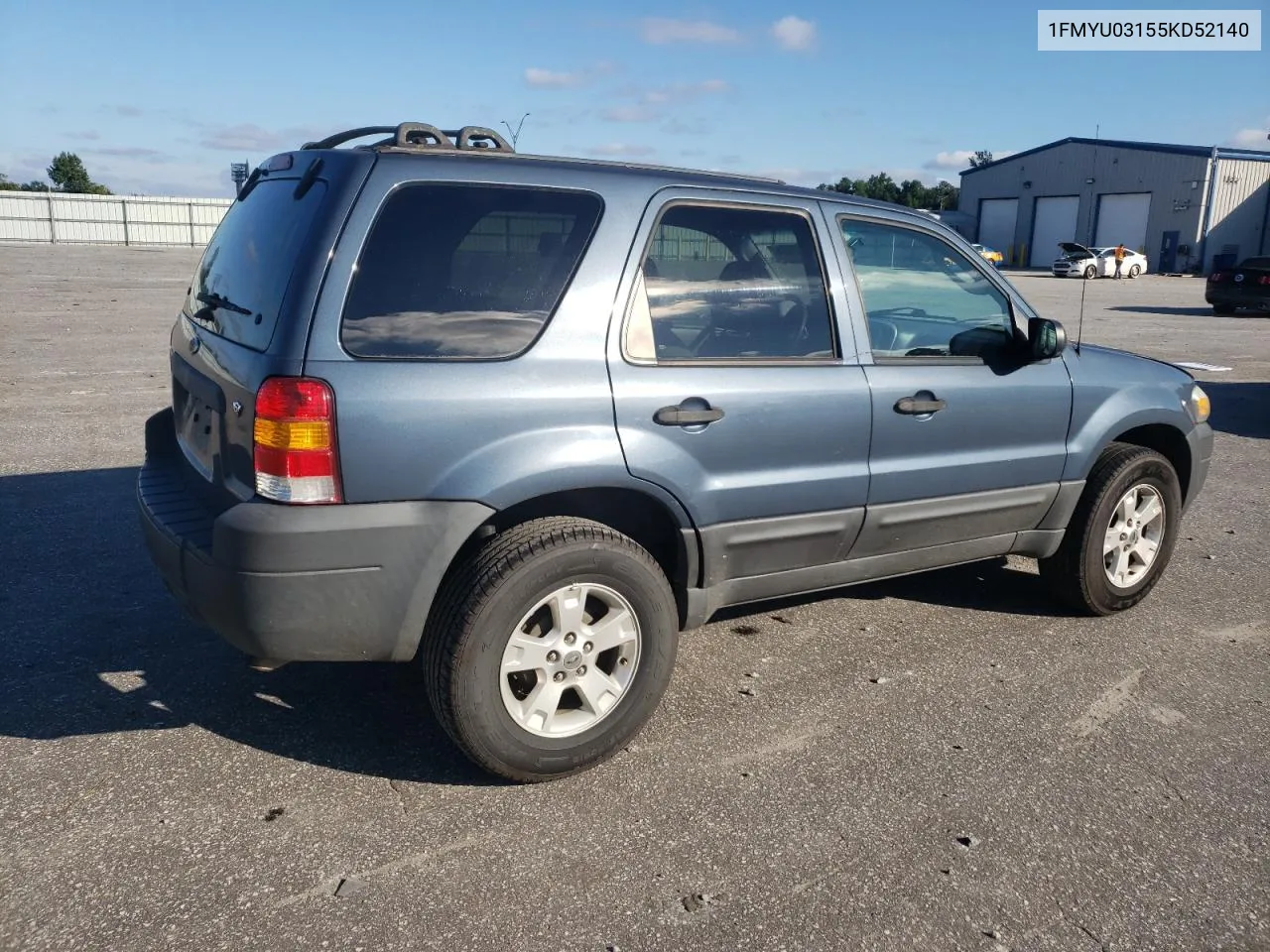 2005 Ford Escape Xlt VIN: 1FMYU03155KD52140 Lot: 71283024