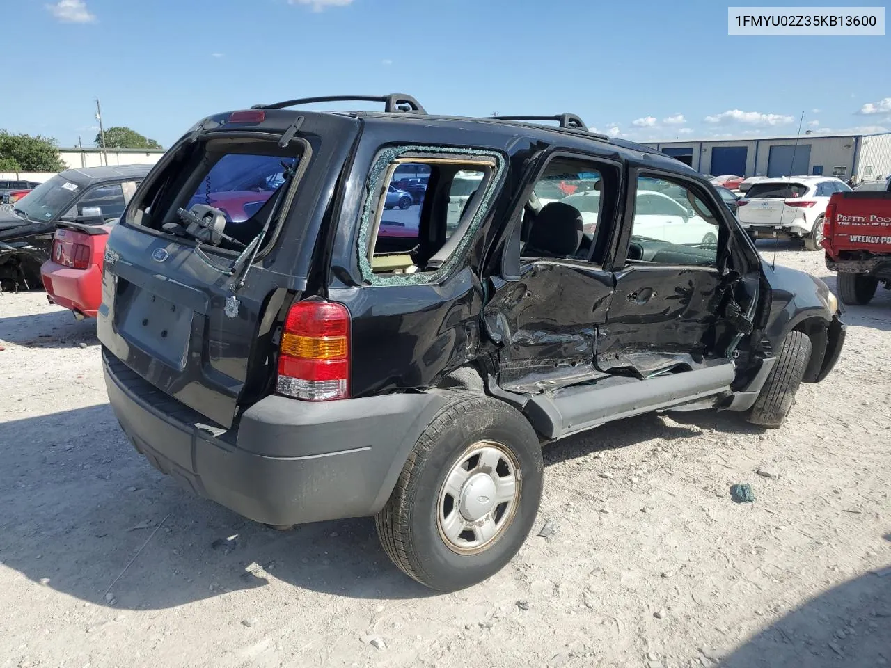 2005 Ford Escape Xls VIN: 1FMYU02Z35KB13600 Lot: 71581184