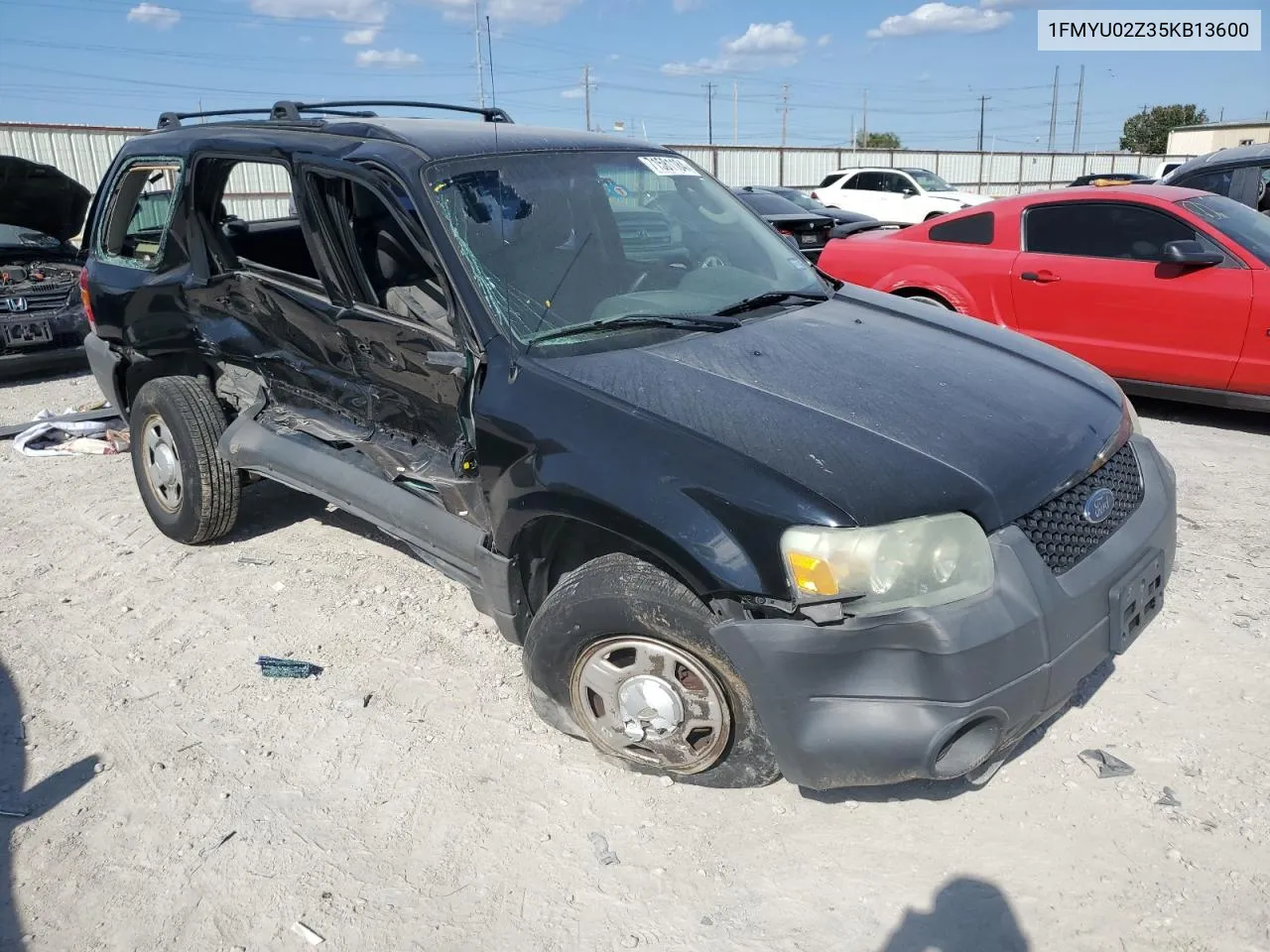 2005 Ford Escape Xls VIN: 1FMYU02Z35KB13600 Lot: 71581184