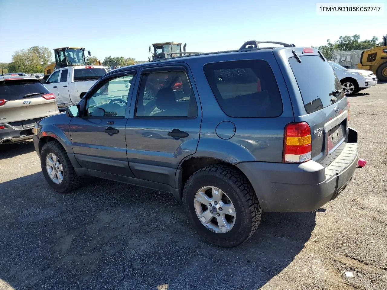 2005 Ford Escape Xlt VIN: 1FMYU93185KC52747 Lot: 72081934