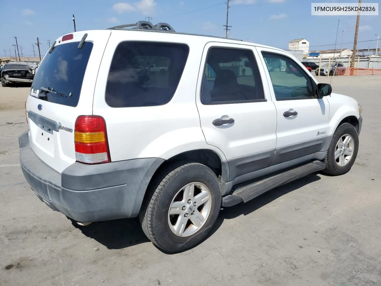 2005 Ford Escape Hev VIN: 1FMCU95H25KD42836 Lot: 72211294