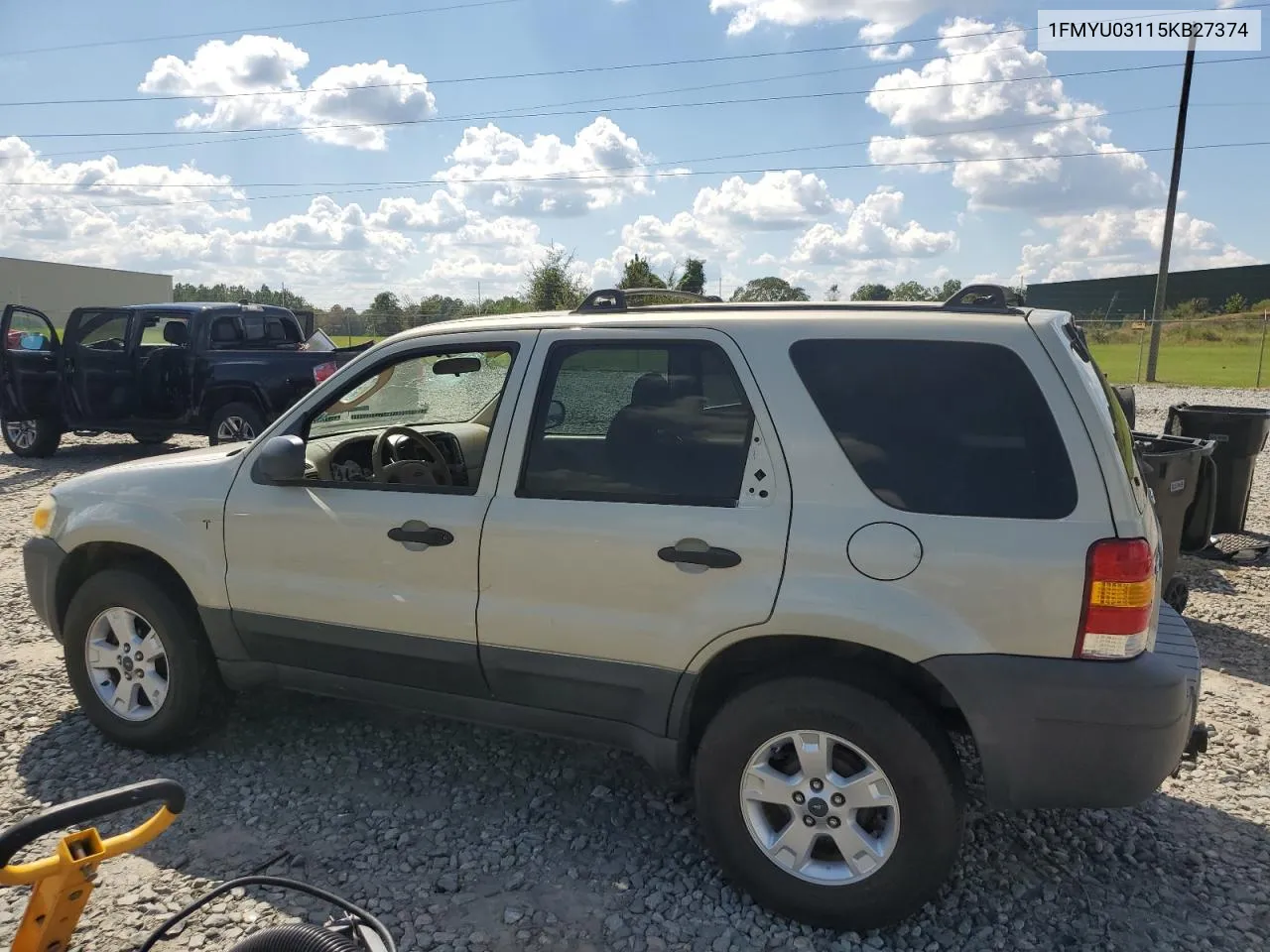 2005 Ford Escape Xlt VIN: 1FMYU03115KB27374 Lot: 72568654