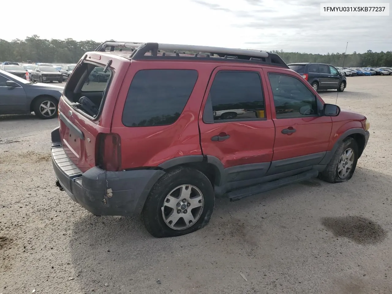 2005 Ford Escape Xlt VIN: 1FMYU031X5KB77237 Lot: 73397694