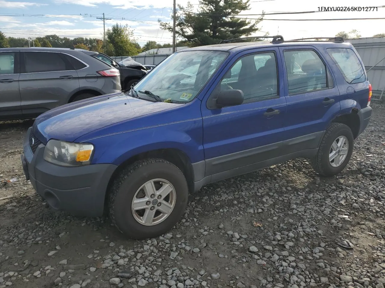 2005 Ford Escape Xls VIN: 1FMYU02Z65KD12771 Lot: 74253894