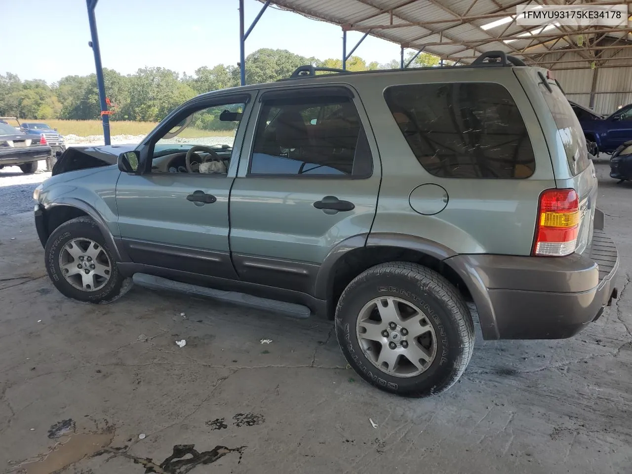 2005 Ford Escape Xlt VIN: 1FMYU93175KE34178 Lot: 74757684