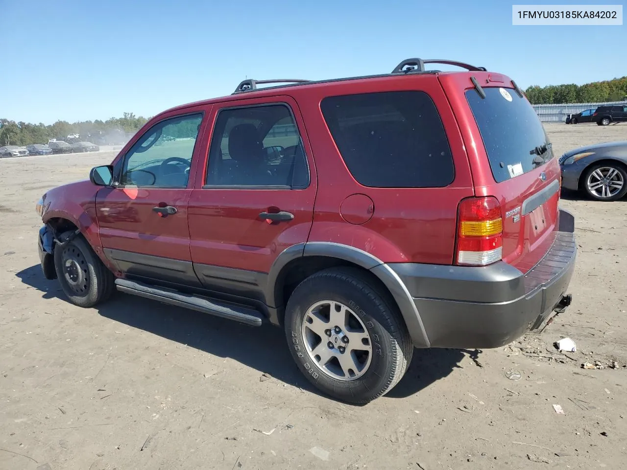 2005 Ford Escape Xlt VIN: 1FMYU03185KA84202 Lot: 75138074