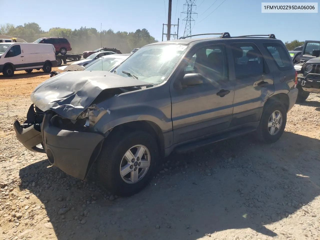 2005 Ford Escape Xls VIN: 1FMYU02Z95DA06006 Lot: 75274594