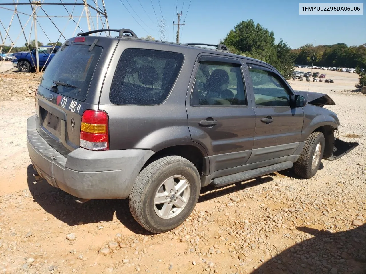 2005 Ford Escape Xls VIN: 1FMYU02Z95DA06006 Lot: 75274594