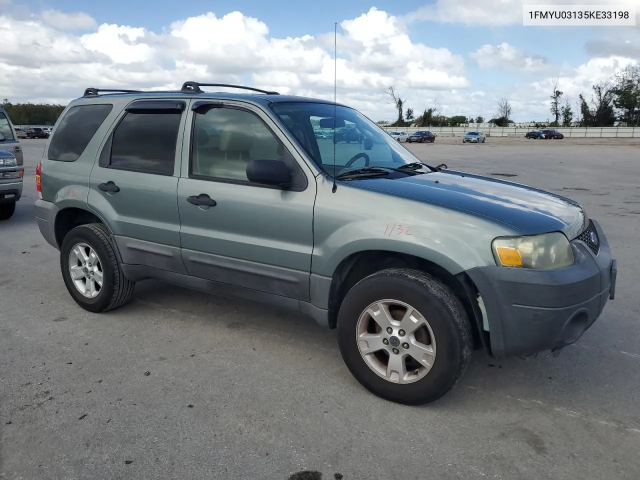 2005 Ford Escape Xlt VIN: 1FMYU03135KE33198 Lot: 75321764