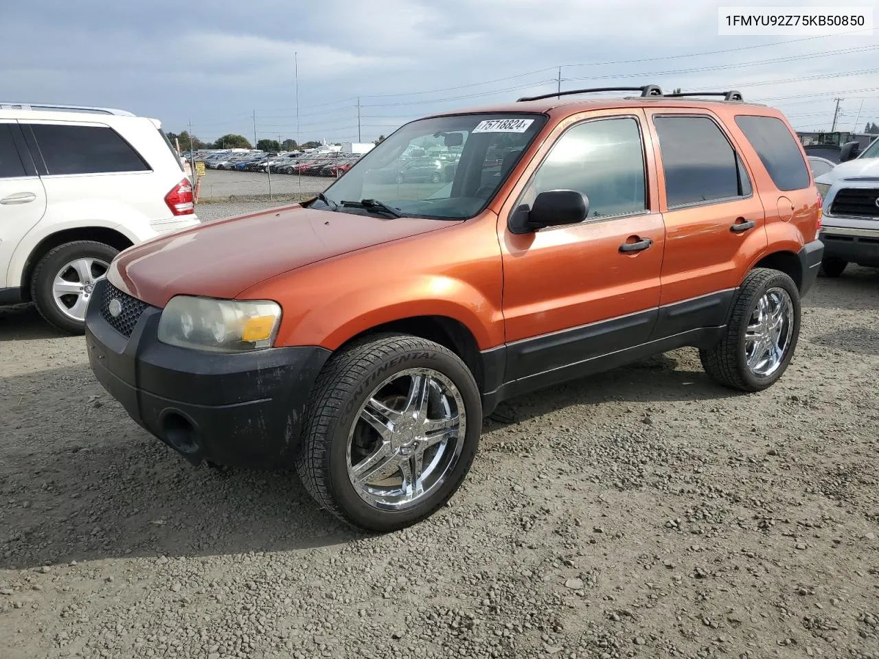 2005 Ford Escape Xls VIN: 1FMYU92Z75KB50850 Lot: 75718824