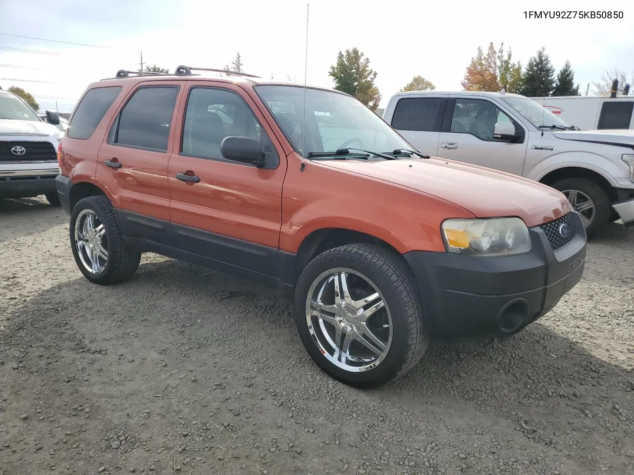 2005 Ford Escape Xls VIN: 1FMYU92Z75KB50850 Lot: 75718824