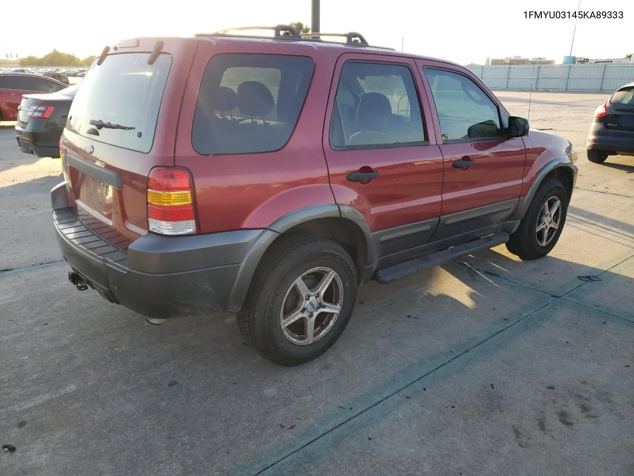 2005 Ford Escape Xlt VIN: 1FMYU03145KA89333 Lot: 75938484