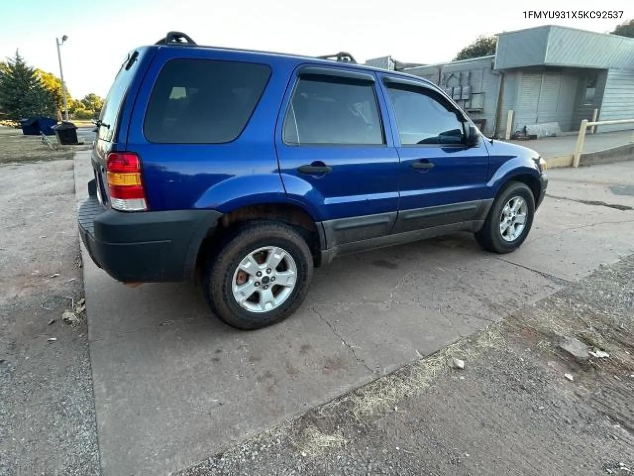 2005 Ford Escape Xlt VIN: 1FMYU931X5KC92537 Lot: 77329934