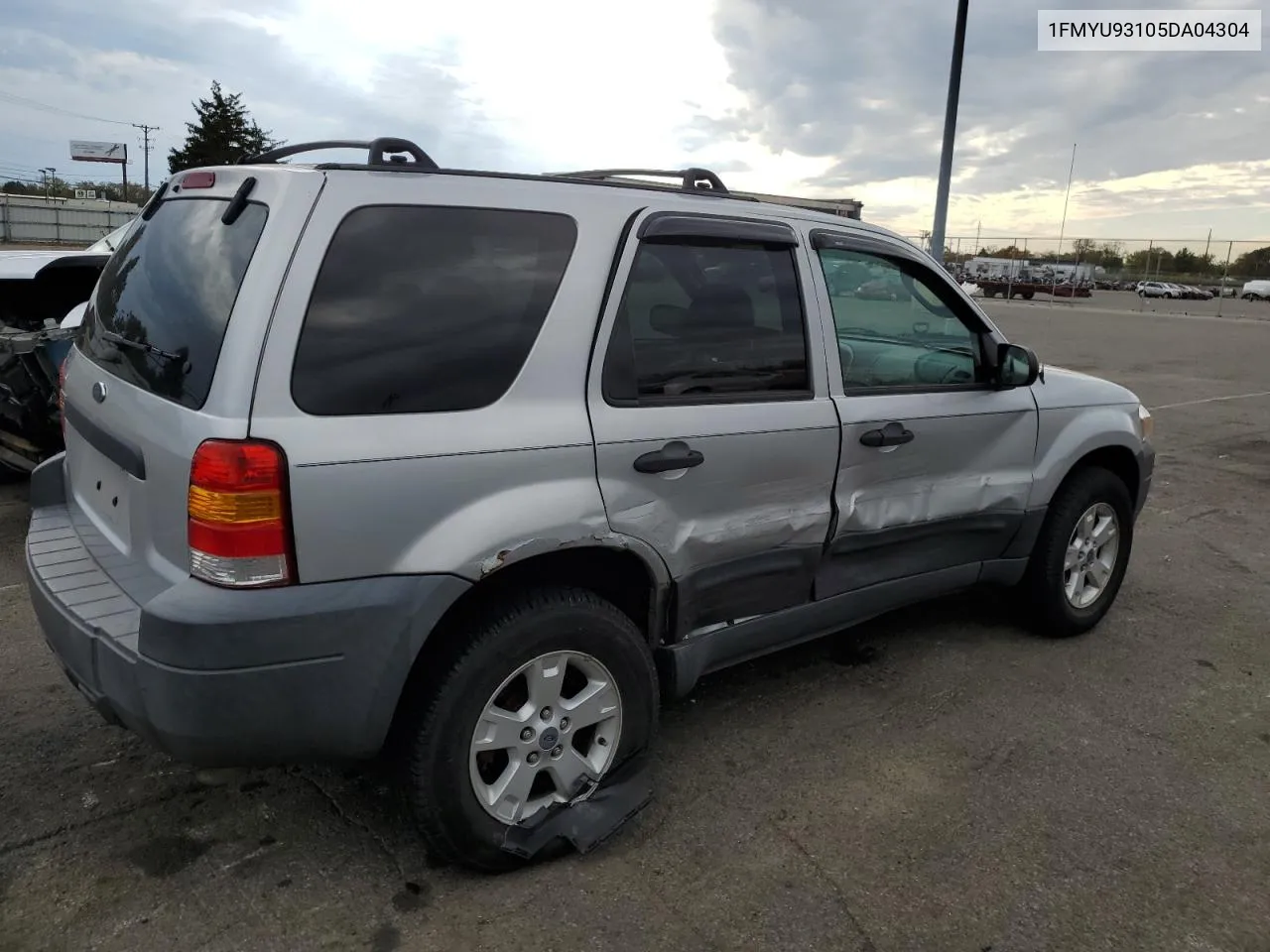 2005 Ford Escape Xlt VIN: 1FMYU93105DA04304 Lot: 77699384