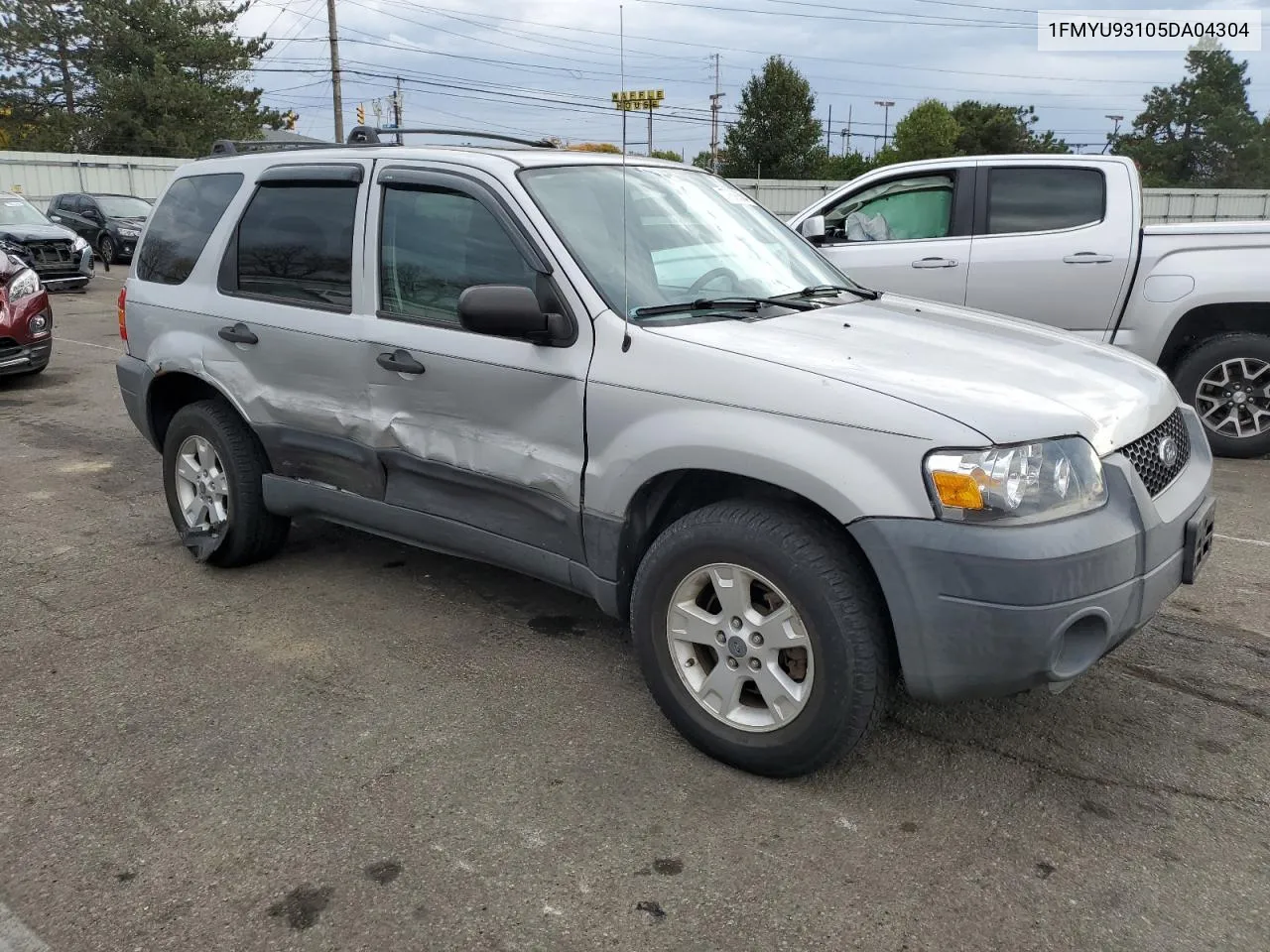 2005 Ford Escape Xlt VIN: 1FMYU93105DA04304 Lot: 77699384