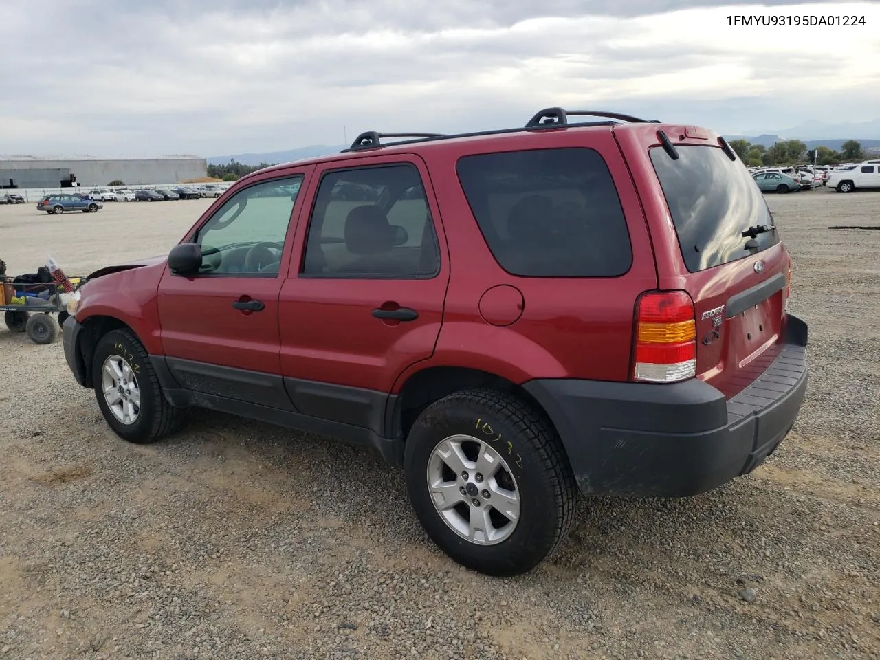 2005 Ford Escape Xlt VIN: 1FMYU93195DA01224 Lot: 78012754