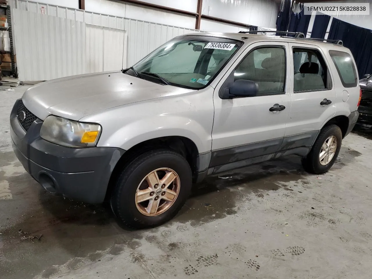 2005 Ford Escape Xls VIN: 1FMYU02Z15KB28838 Lot: 79336384