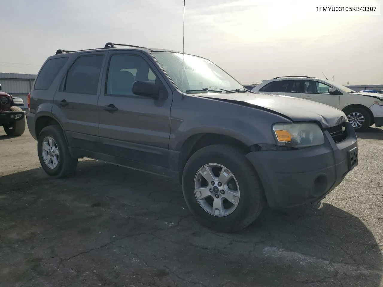 2005 Ford Escape Xlt VIN: 1FMYU03105KB43307 Lot: 79451414