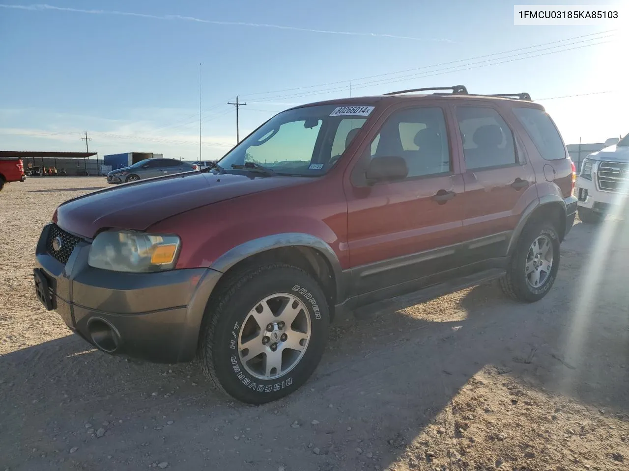 2005 Ford Escape Xlt VIN: 1FMCU03185KA85103 Lot: 80266014