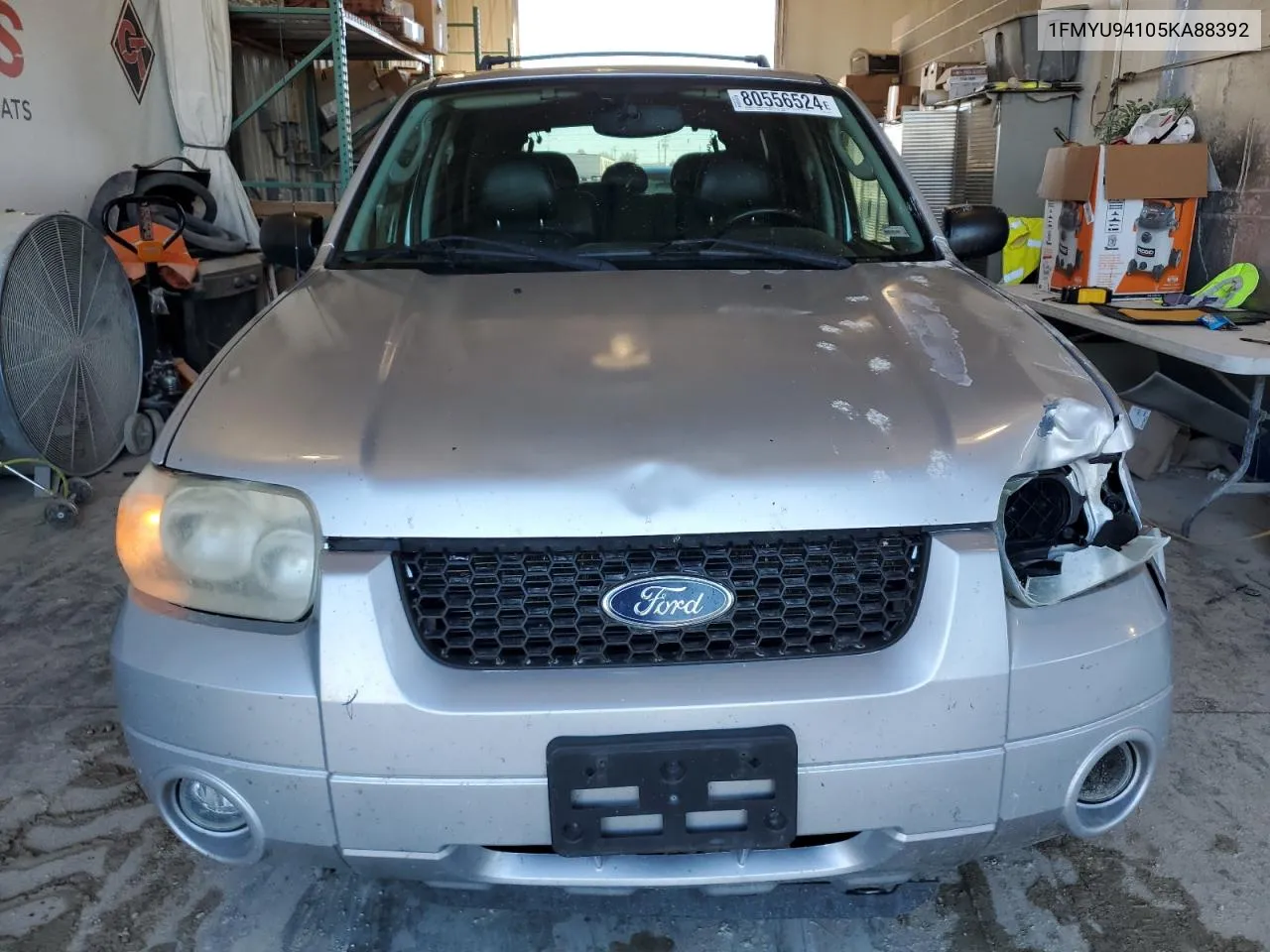 2005 Ford Escape Limited VIN: 1FMYU94105KA88392 Lot: 80556524