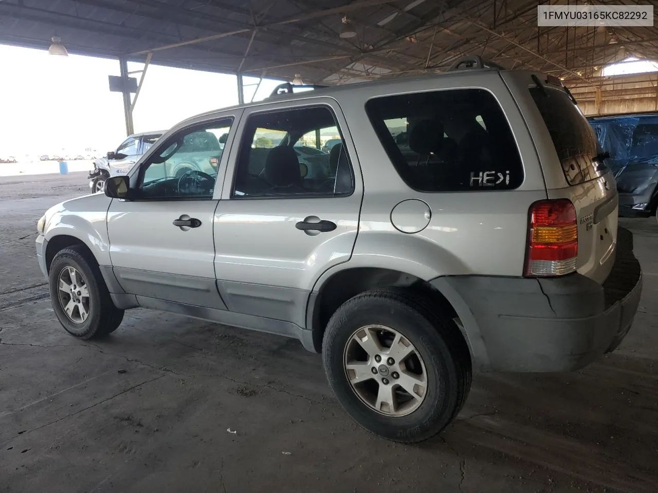 2005 Ford Escape Xlt VIN: 1FMYU03165KC82292 Lot: 80742084