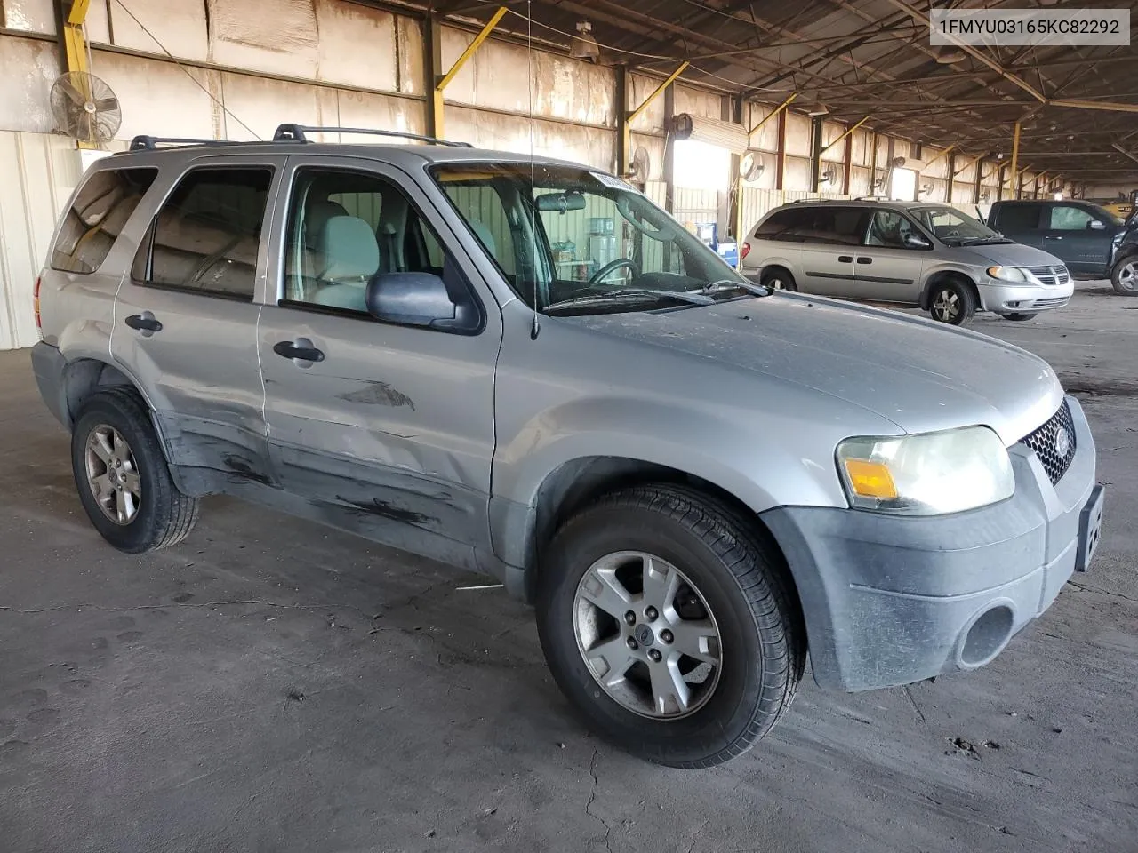 2005 Ford Escape Xlt VIN: 1FMYU03165KC82292 Lot: 80742084