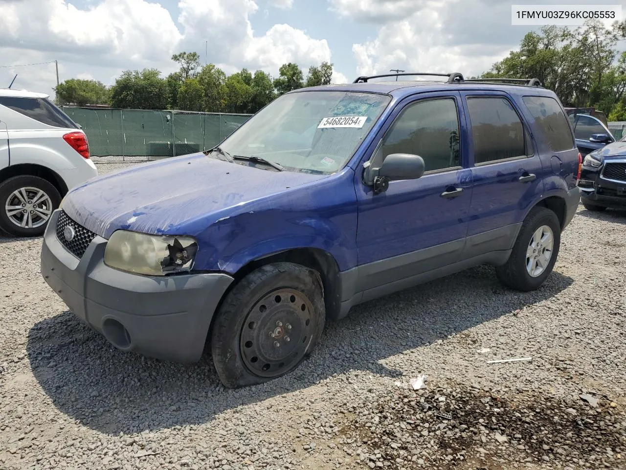 1FMYU03Z96KC05553 2006 Ford Escape Xlt