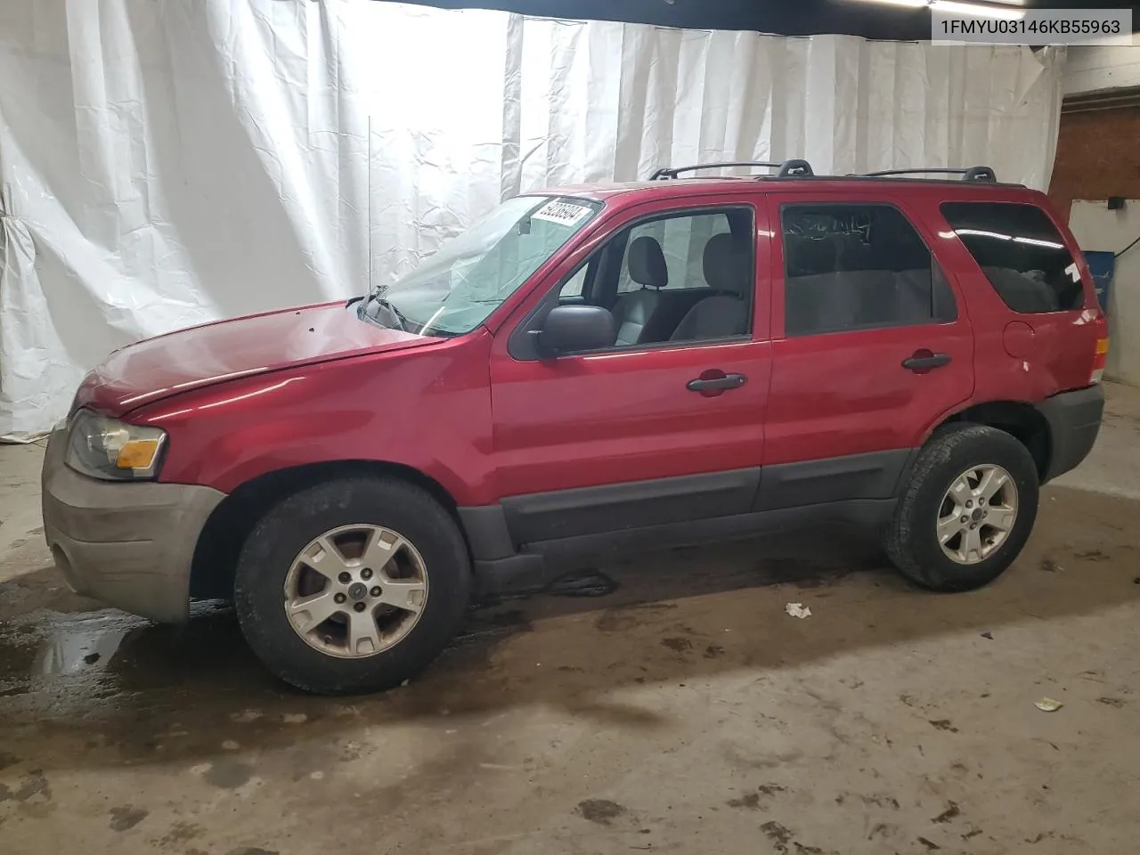 2006 Ford Escape Xlt VIN: 1FMYU03146KB55963 Lot: 59236984