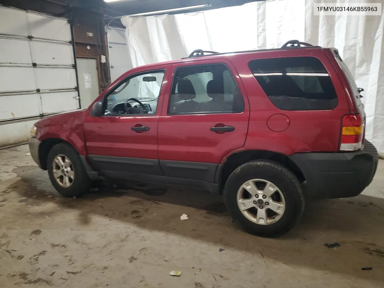 2006 Ford Escape Xlt VIN: 1FMYU03146KB55963 Lot: 59236984