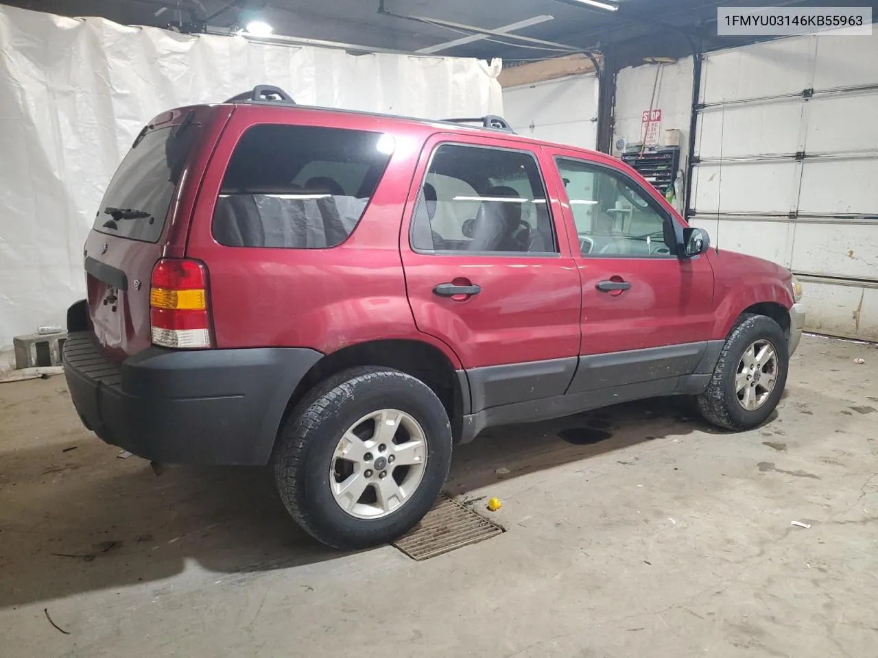 2006 Ford Escape Xlt VIN: 1FMYU03146KB55963 Lot: 59236984