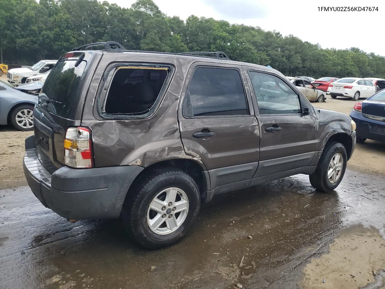 2006 Ford Escape Xls VIN: 1FMYU02Z56KD47674 Lot: 60668134