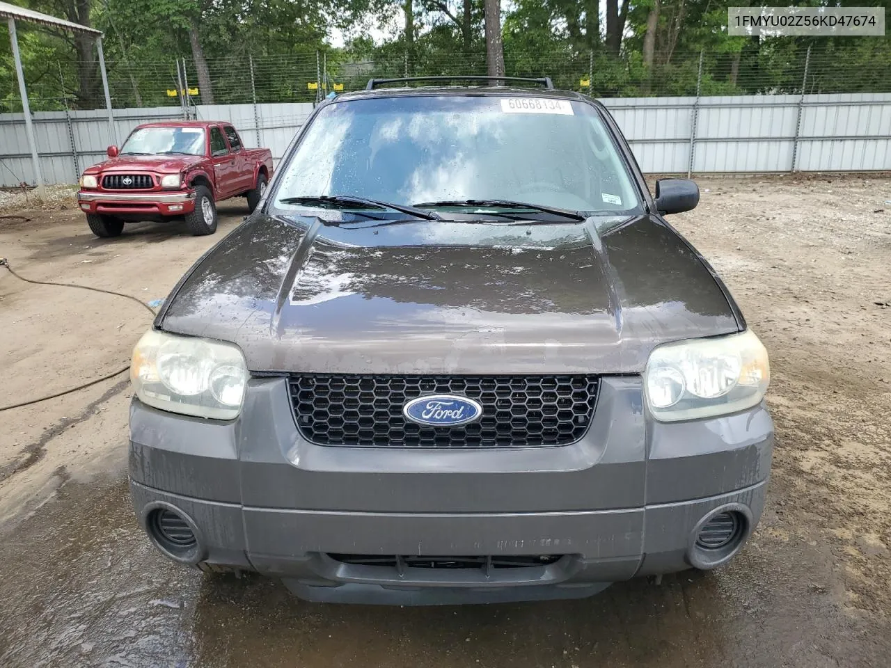 2006 Ford Escape Xls VIN: 1FMYU02Z56KD47674 Lot: 60668134