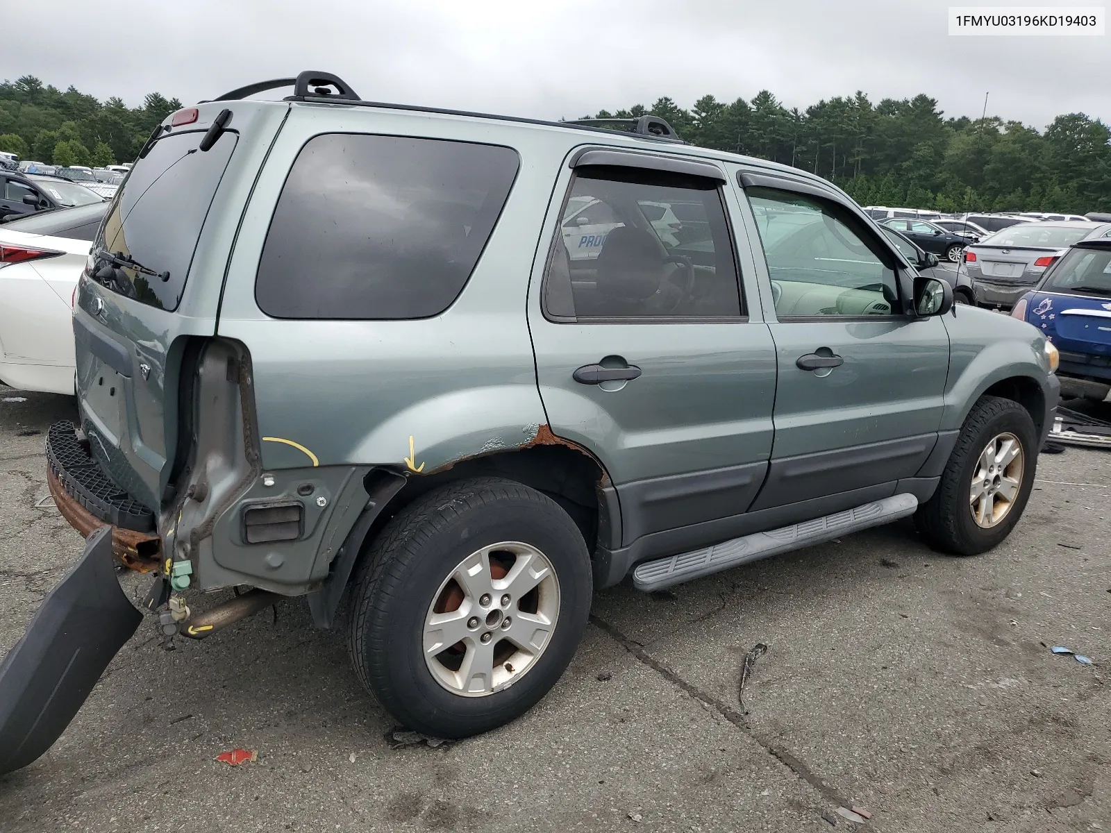 2006 Ford Escape Xlt VIN: 1FMYU03196KD19403 Lot: 64950264