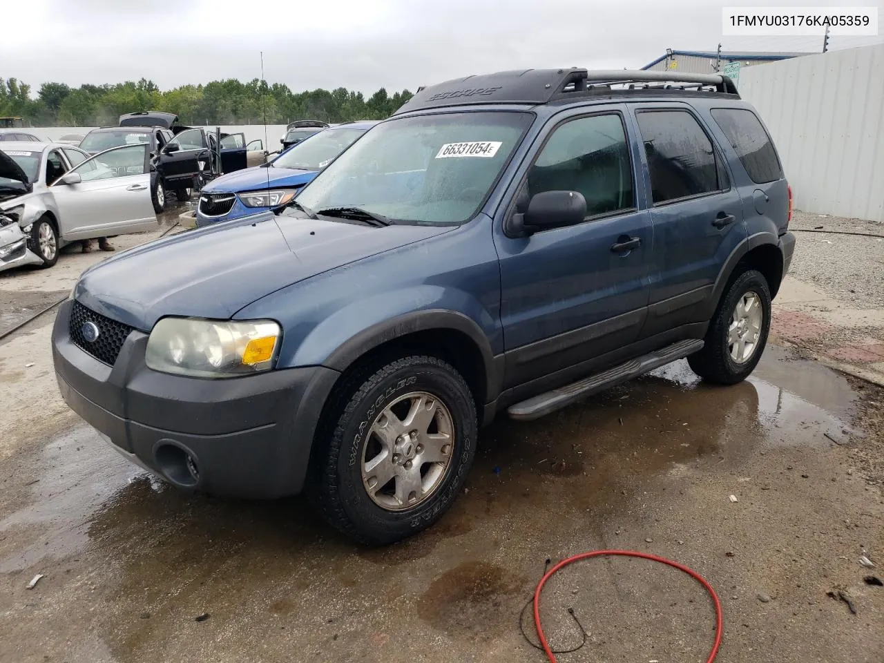 2006 Ford Escape Xlt VIN: 1FMYU03176KA05359 Lot: 66331054