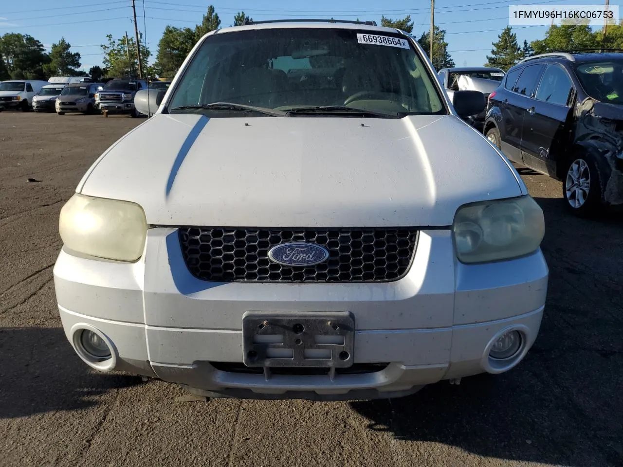 1FMYU96H16KC06753 2006 Ford Escape Hev