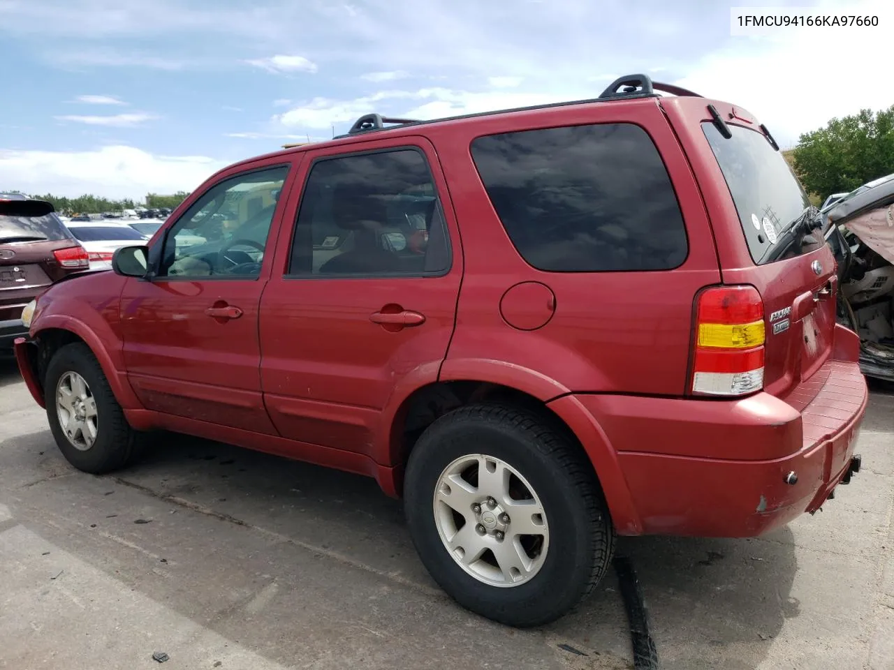 2006 Ford Escape Limited VIN: 1FMCU94166KA97660 Lot: 67369614