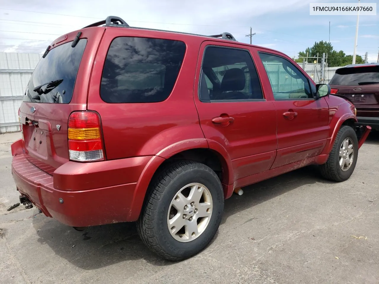 2006 Ford Escape Limited VIN: 1FMCU94166KA97660 Lot: 67369614