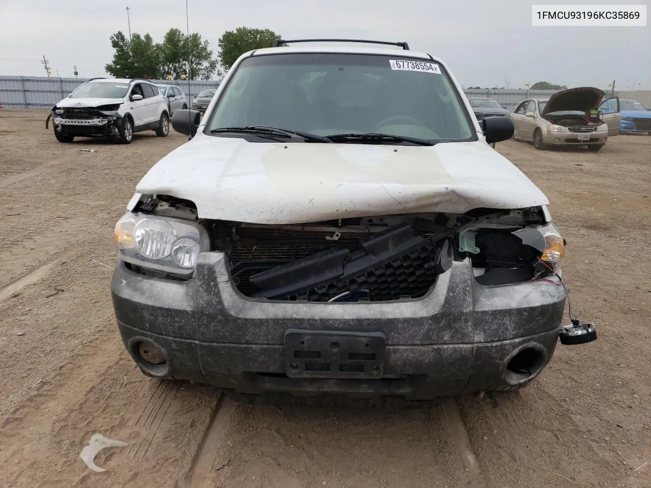 2006 Ford Escape Xlt VIN: 1FMCU93196KC35869 Lot: 67738554