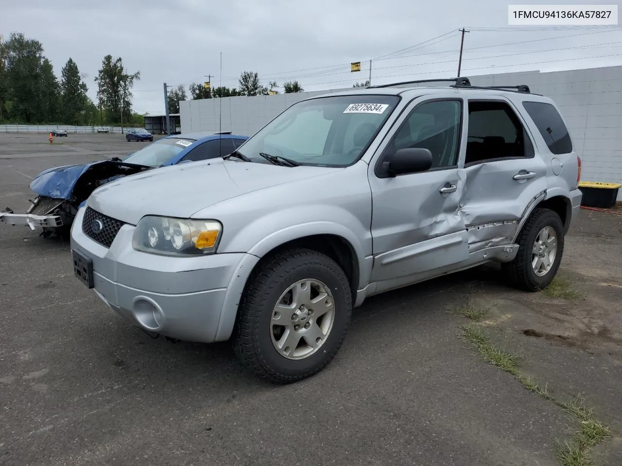 1FMCU94136KA57827 2006 Ford Escape Limited