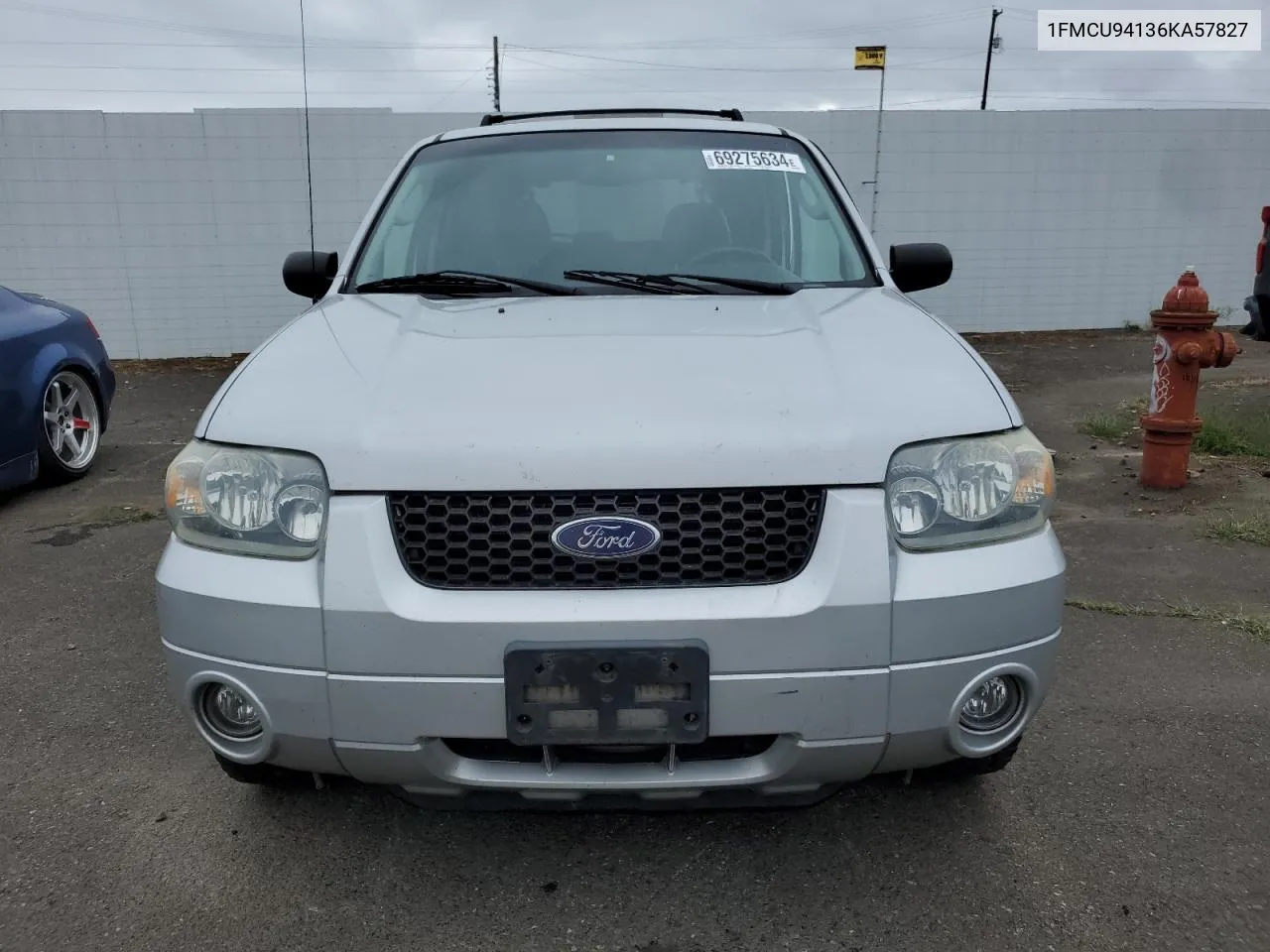 1FMCU94136KA57827 2006 Ford Escape Limited