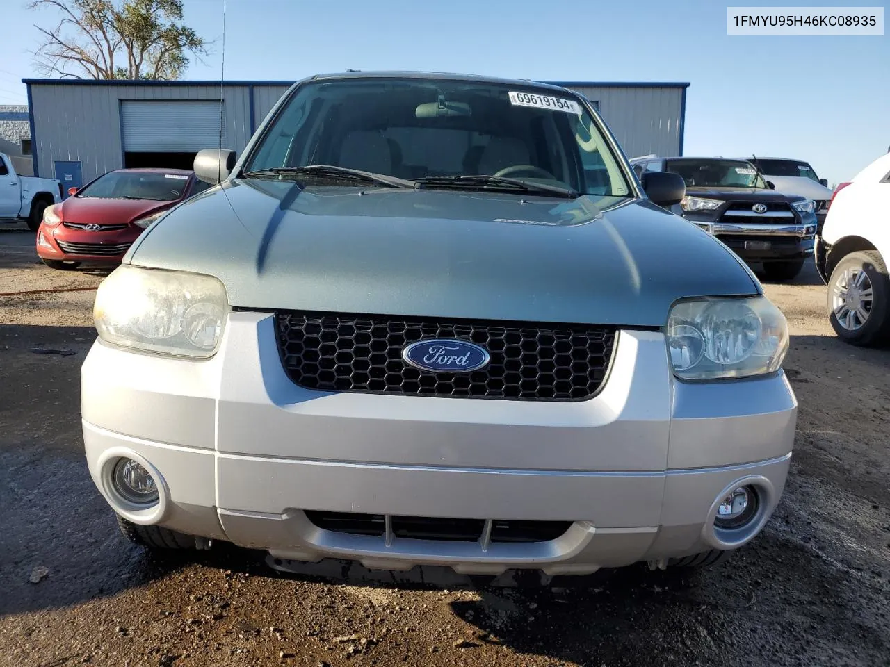 2006 Ford Escape Hev VIN: 1FMYU95H46KC08935 Lot: 69619154