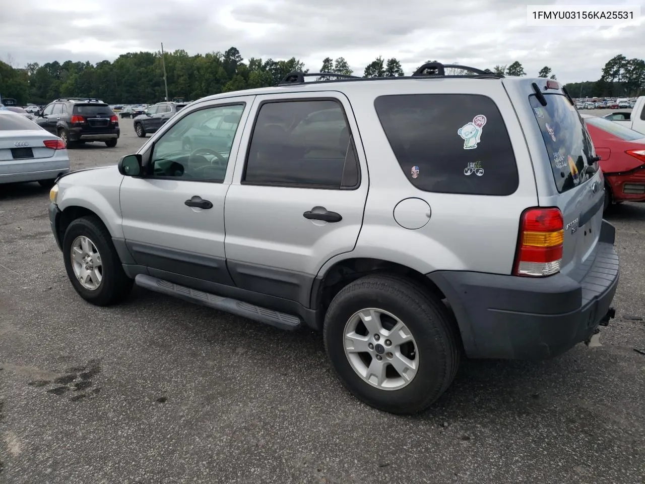 2006 Ford Escape Xlt VIN: 1FMYU03156KA25531 Lot: 70182714