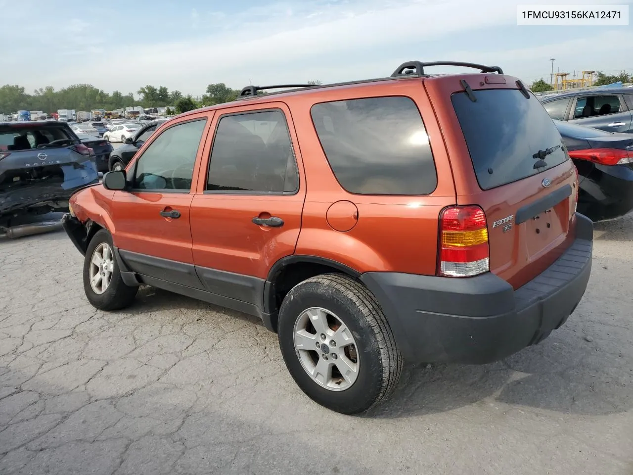 2006 Ford Escape Xlt VIN: 1FMCU93156KA12471 Lot: 71437314