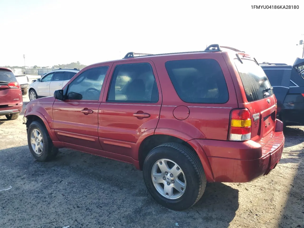 2006 Ford Escape Limited VIN: 1FMYU04186KA28180 Lot: 71733564