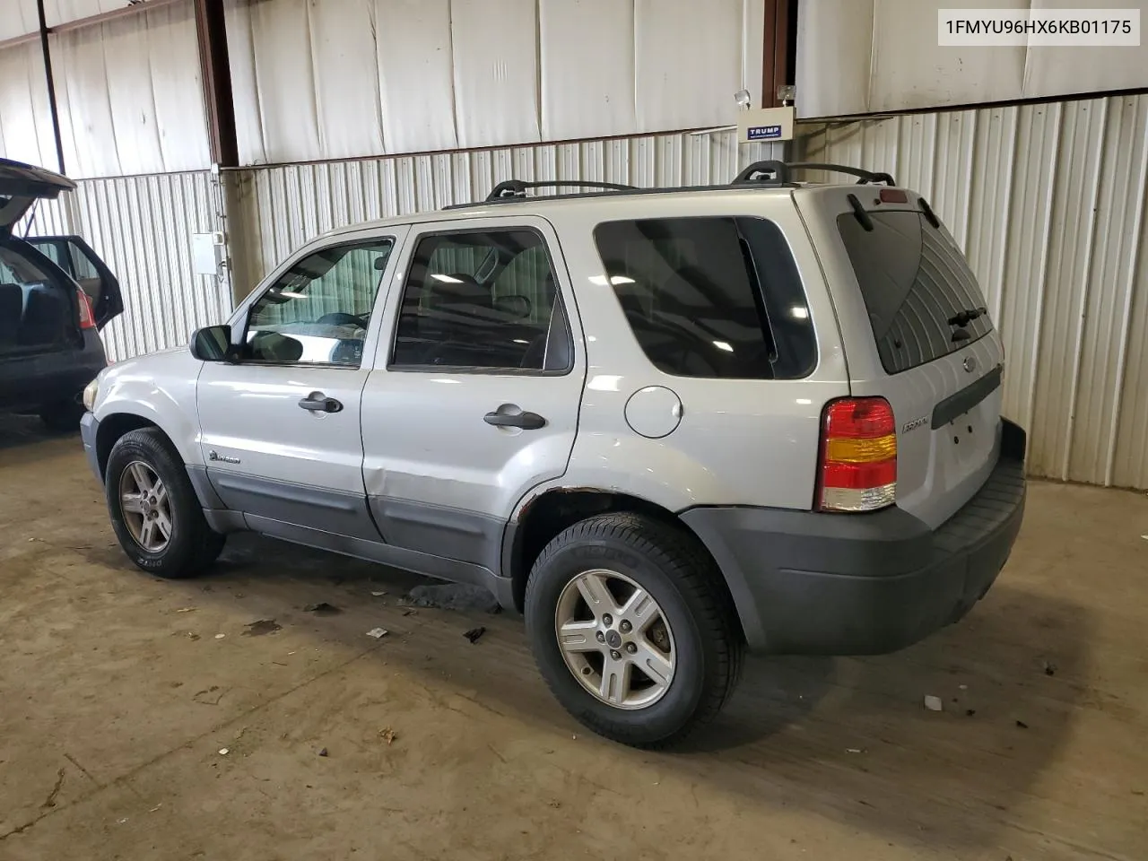 2006 Ford Escape Hev VIN: 1FMYU96HX6KB01175 Lot: 71801724