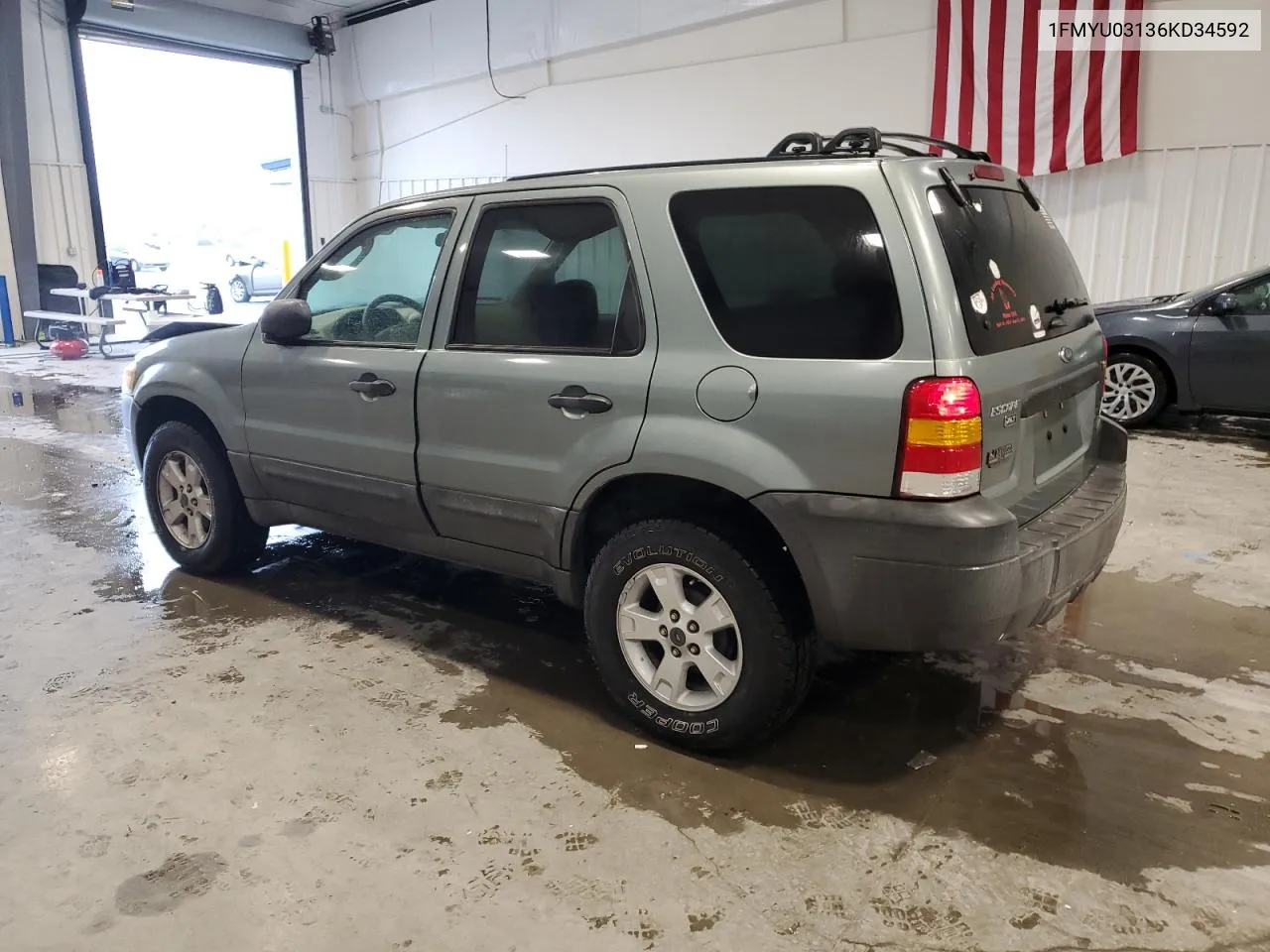 2006 Ford Escape Xlt VIN: 1FMYU03136KD34592 Lot: 71872694