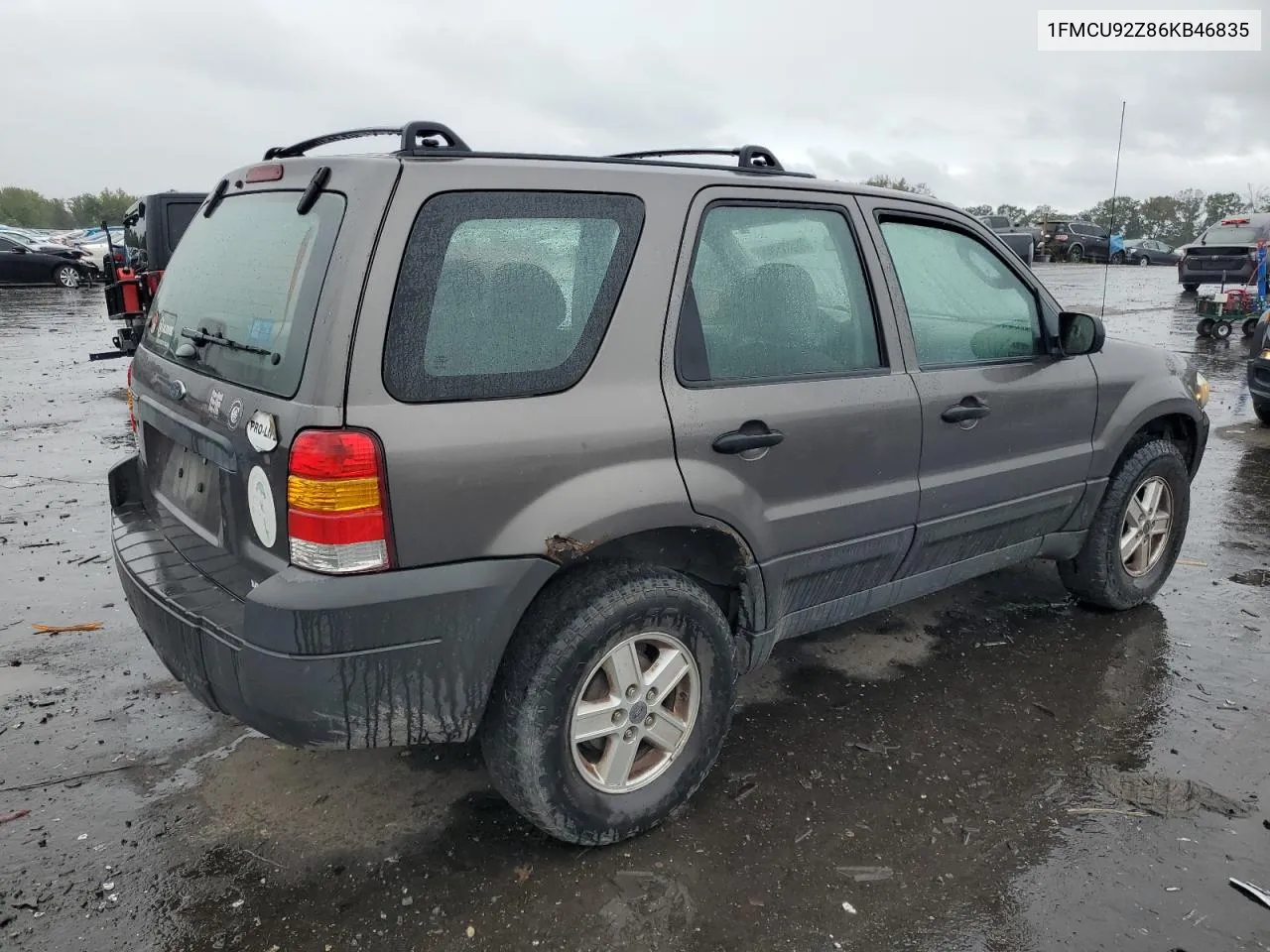 2006 Ford Escape Xls VIN: 1FMCU92Z86KB46835 Lot: 72174024