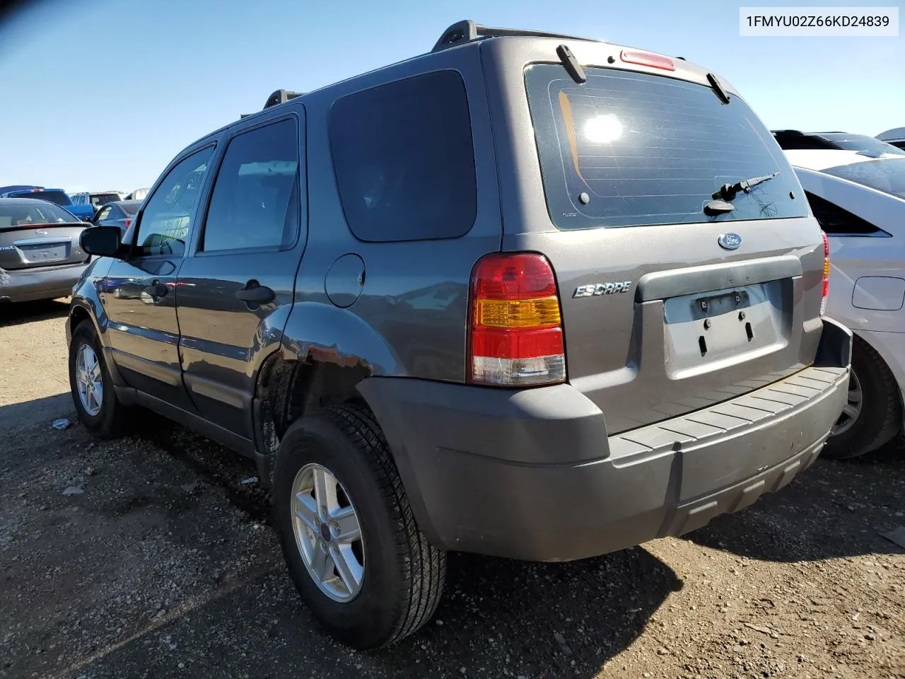 2006 Ford Escape Xls VIN: 1FMYU02Z66KD24839 Lot: 72984314