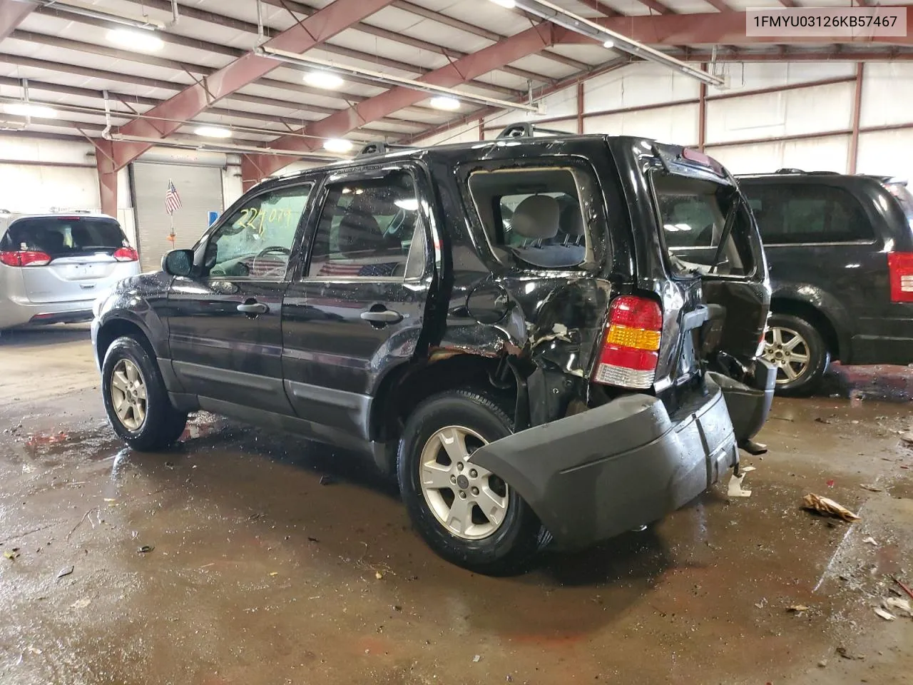 2006 Ford Escape Xlt VIN: 1FMYU03126KB57467 Lot: 73684684